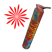 Red Roman Candle