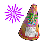 Violet Volcano Firework