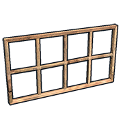 Wooden Window Bars