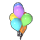 Clump of Latex Balloons