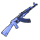 Crystal Assault Rifle Sapphire