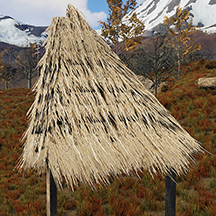 Twig Roof Triangle