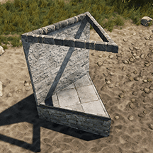 Stone Floor Triangle Frame