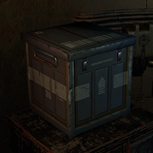 Underwater Lab Blue Crate