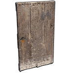 Old Heavy Wooden Door