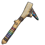 Mosaic Stone Pick Axe