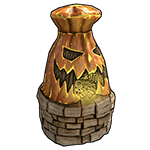 Jack-o'-lantern Furnace