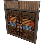 Pixel Metal Double Door