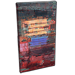 Corrupted Metal Door