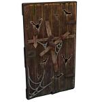 Halloween Wooden Door