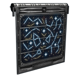 Constellations Garage Door