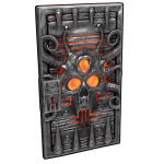 The Fiend Metal Door