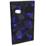 Ultramarine Metal Door