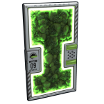 Greening Area Door