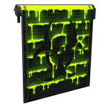 Biohazard Bunker Garage Door