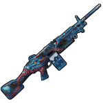 Evil Snowman M249