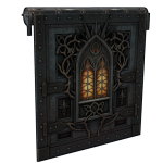 Gothic Veil Garage Door