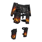 Flame Anarchy Wood Armor Pants