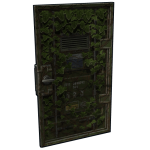 Cobalt Jungle Container Armored Door
