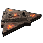 Molten Visage Triangle Hatch
