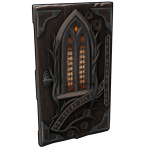 Gothic Veil Wooden Door