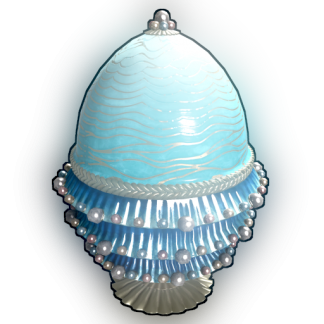 Rustigé Egg - Cerulean