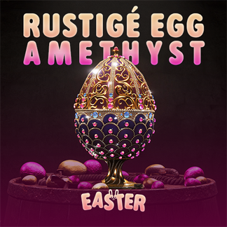 Rustigé Egg - Amethyst