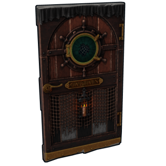 Rust Isles Wooden Door