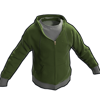 Green Hoodie