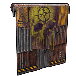 Skin: Danger Garage Door • Rust Wiki