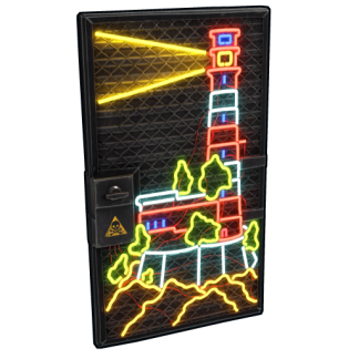 Skin: Neon Lighthouse Door • Rust Wiki