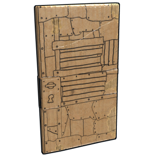 Skin: Cardboard Sheet Metal Door • Rust Wiki