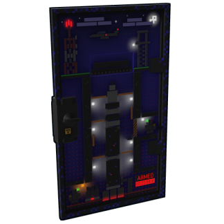 Blocky Silo Armored Door