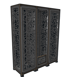 Wrought Iron Locker