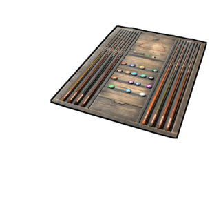 Cue Rack Rug