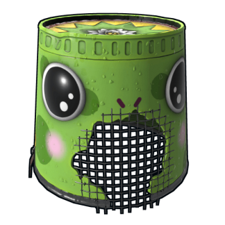 Frog Cosplay Bucket Helmet
