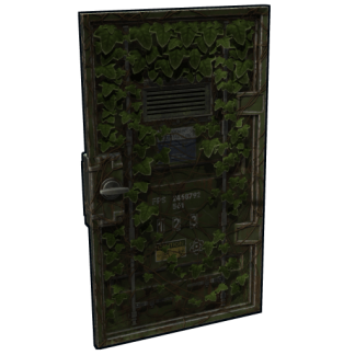 Cobalt Jungle Container Armored Door