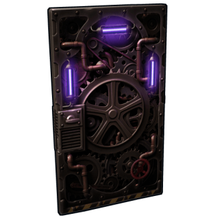 Gear Mechanism Metal Door