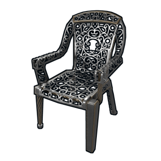 Wrought Iron Chair