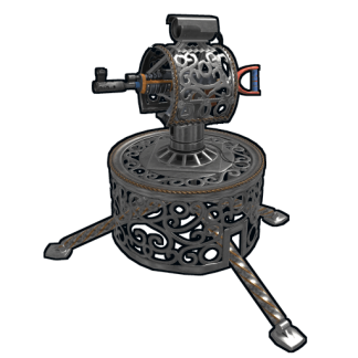 Wrought Iron Auto Turret