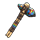 Mosaic Stone Hatchet