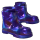 Deep Ruby Boots
