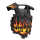 Flame Anarchy Wood Armor Jacket